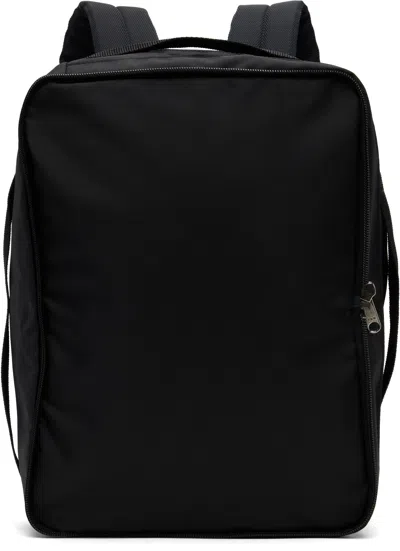 Comme Des Garçons Homme Deux Black Nylon Taffeta Backpack