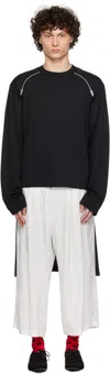 Comme Des Garçons Homme Deux Comme Des Garçons Homme Plus Sweaters In Black
