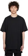 Comme Des Garçons Homme Deux Mesh-panelled T-shirt In Black