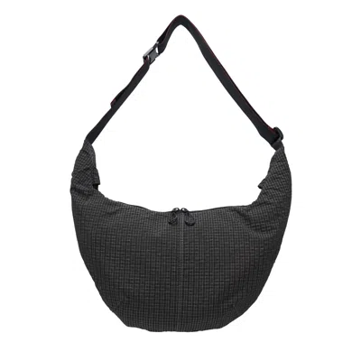 Comme Des Garçons Homme Deux Black White Grid Check Pattern Bag