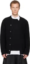 Comme Des Garçons Homme Deux Man Black Sweatshirts In Black