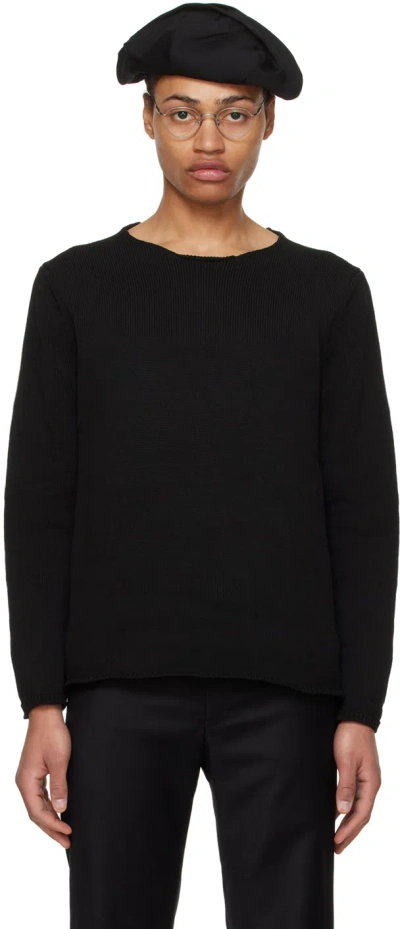 Comme Des Garçons Homme Deux Black Zip Vent Sweater In 1 Black