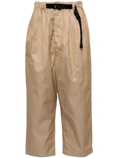 Comme Des Garçons Homme Deux Buckle Fastening Trouser In Braun