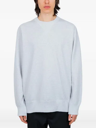 Comme Des Garçons Homme Deux Sweatshirt Mit Knopfdetail In Blue