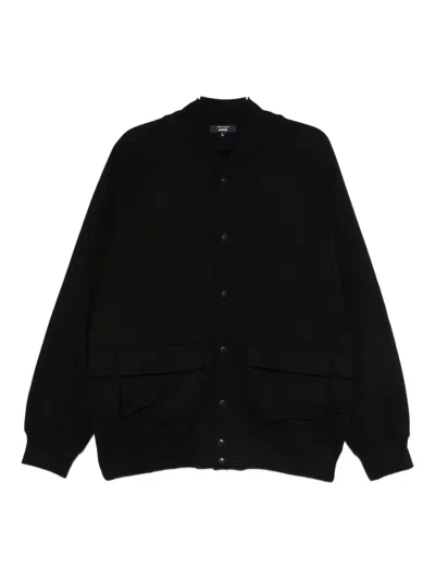 Comme Des Garçons Homme Deux Button-fastening Pocket Jacket In Black
