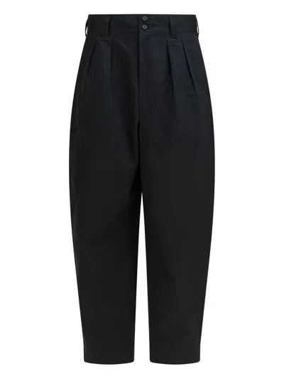 Comme Des Garçons Homme Deux Tailored Trousers With Pleats And Pockets In Black