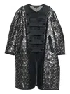 Comme Des Garçons Homme Deux Buttoned Panelled Coat In Multi