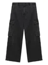 Comme Des Garçons Homme Deux Cargo Pocket Trousers In Black