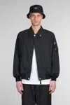 Comme Des Garçons Homme Deux Bomberjacke Aus Baumwolle In Black