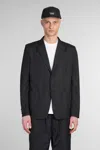 Comme Des Garçons Homme Deux Casual Jacket In Black Cotton In Black