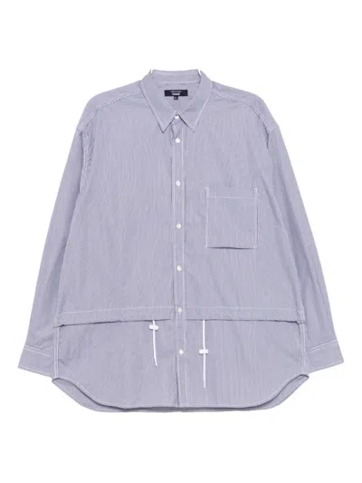 Comme Des Garçons Homme Deux Checked Shirt In Animal Print