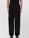 Comme Des Garçons Homme Deux Chino Trousers With Belt Loops And Pockets In Black