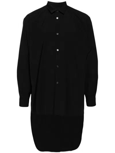 Comme Des Garçons Homme Deux Classic Collar Shirt In Black