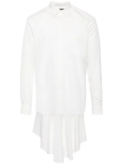 Comme Des Garçons Homme Deux Classic Collar Shirt In White