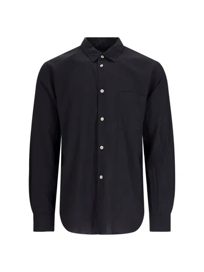 Comme Des Garçons Homme Deux Classic Shirt In Black  