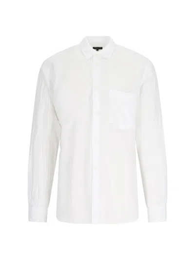 Comme Des Garçons Homme Deux Classic Shirt In White