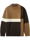 COMME DES GARÇONS HOMME DEUX COLOUR-BLOCK JUMPER