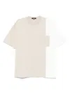 Comme Des Garçons Homme Deux Colourblock T-shirt In Neutrals