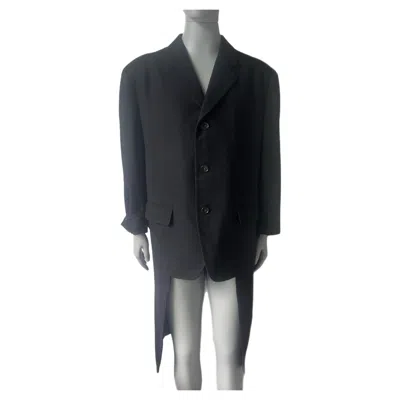 Pre-owned Comme Des Garçons Homme Deux Comme Des Garcons 90s Frak Jacket In Very Good Condition In Black