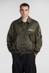 Comme Des Garçons Homme Deux Man Jacket In Green