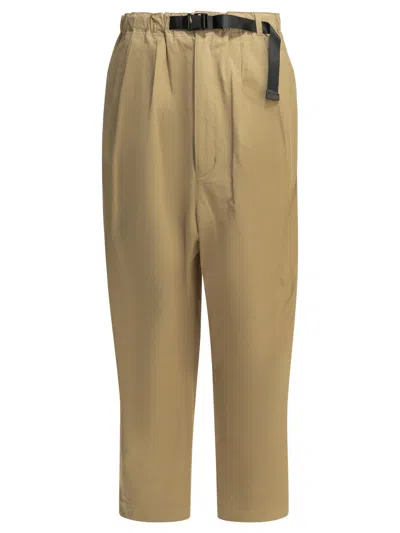 Comme Des Garçons Homme Deux Comme Des Garçons Homme Casual Pants With Buckle In Neutral