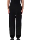 Comme Des Garçons Homme Deux Chino Trousers With Belt Loops And Pockets In Black