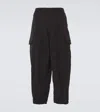 Comme Des Garçons Homme Deux Cargo Wide Leg Trousers In Black
