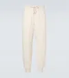 Comme Des Garçons Homme Deux Cotton Jersey Sweatpants In Neutral