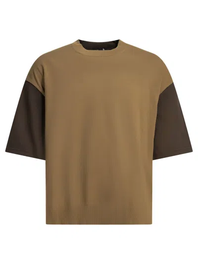 Comme Des Garçons Homme Deux Comme Des Garçons Homme Crew Neck T Shirt In Brown