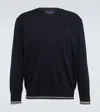 Comme Des Garçons Homme Deux Embroidered Cotton Sweatshirt In Navy
