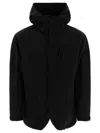 Comme Des Garçons Homme Deux Hooded Jacket In Black