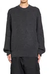 Comme Des Garçons Homme Deux Crewneck Sweater In Gray