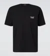 Comme Des Garçons Homme Deux Logo-print Cotton T-shirt In Black