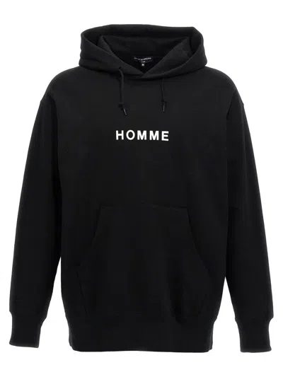 COMME DES GARÇONS HOMME DEUX COMME DES GARÇONS HOMME LOGO PRINT HOODIE