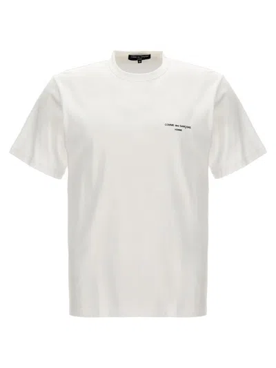 Comme Des Garçons Homme Deux Comme Des Garçons Homme Logo Print T-shirt In White