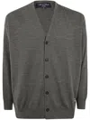 Comme Des Garçons Homme Deux Ribbed Cuffs And Hem Sweater In Grey