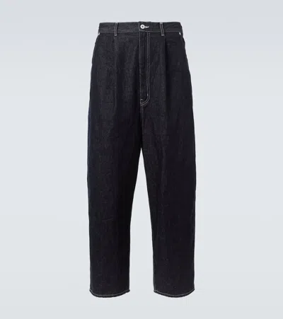 Comme Des Garçons Homme Deux Mid-rise Straight Jeans In Blue