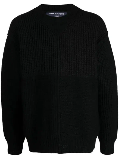 Comme Des Garçons Homme Deux Comme Des Garçons Homme Mini Sweater For The Modern Aficionado In Navy