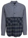 Comme Des Garçons Homme Deux Long Sleeve Button-down Shirts Featuring Pockets In Animal Print