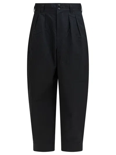 Comme Des Garçons Homme Deux Tailored Trousers With Pleats And Pockets In Black