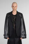 Comme Des Garçons Homme Deux Comme Des Garçons Homme Plus Jackets In Black