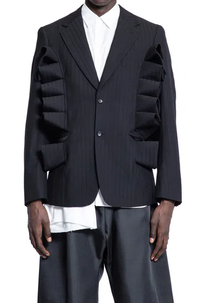 Comme Des Garçons Homme Deux Comme Des Garçons Homme Plus Blazers In Black