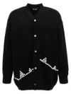 Comme Des Garçons Homme Deux Comme Des Garçons Homme Plus Button Detail Sweater In Black