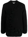 Comme Des Garçons Homme Deux Comme Des Garçons Homme Plus Sweaters In Black