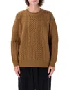 COMME DES GARÇONS HOMME DEUX COMME DES GARÇONS HOMME PLUS CABLE KNIT SWEATER