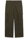 Comme Des Garçons Homme Deux Cotton Cargo Trousers Adjustable Cuffs