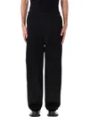 Comme Des Garçons Homme Deux Chino Trousers With Belt Loops And Pockets In Black