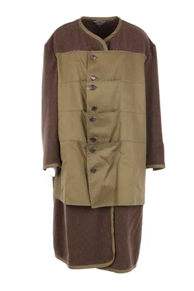 Comme Des Garçons Homme Deux Comme Des Garçons Homme Plus Coats In Brown
