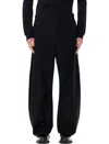 Comme Des Garçons Homme Deux Chino Trousers With Belt Loops And Pockets In Black