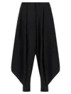 Comme Des Garçons Homme Deux Extra Loose Leg Pants In Black